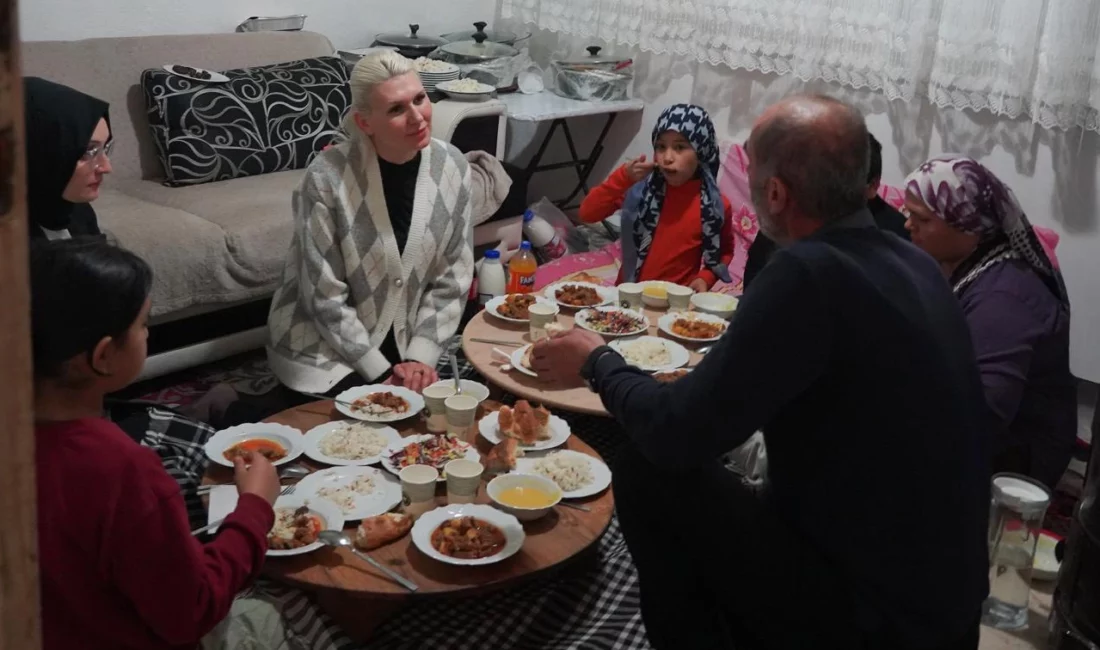 Bilecik Belediye Başkanı Melek Mızrak Subaşı, Ramazan ayı kapsamında Demircan