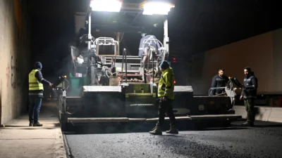 Bornova Belediyesi, son yılların en yağışlı Şubat ayının ardından yol