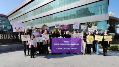 TMMOB ve Bursa Akademik Odalar Birliği (BAOB) kadınları, 8 Mart