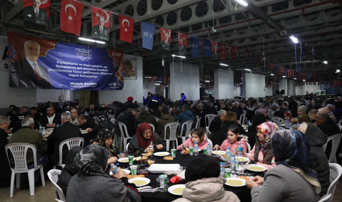 Ramazan ayının dayanışma ve paylaşma ruhunu tüm kente yayan Bursa