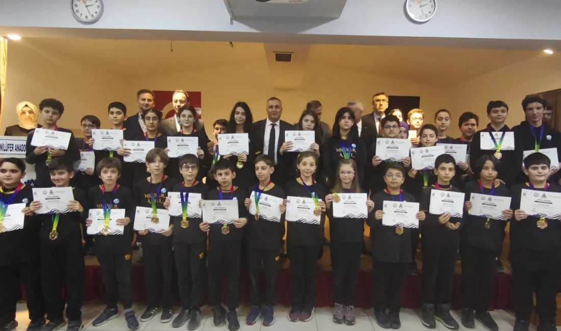 Bursa'da Nilüfer Anadolu İmam Hatip Lisesi öğrencileri, American Mathematics Olympiad