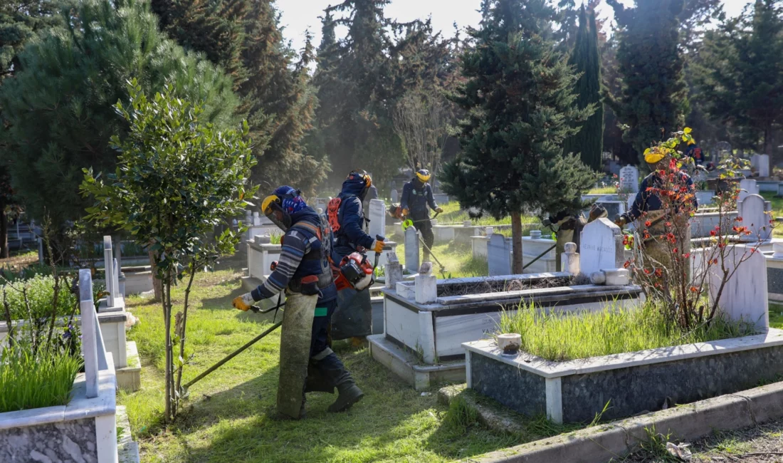 Bursa Büyükşehir Belediyesi, Ramazan Bayramı öncesi vatandaşların kabir ziyaretlerini huzur
