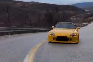 Bursa’nın İnegöl ilçesinde drift yapıp hız sınırını aşan bir sürücü,