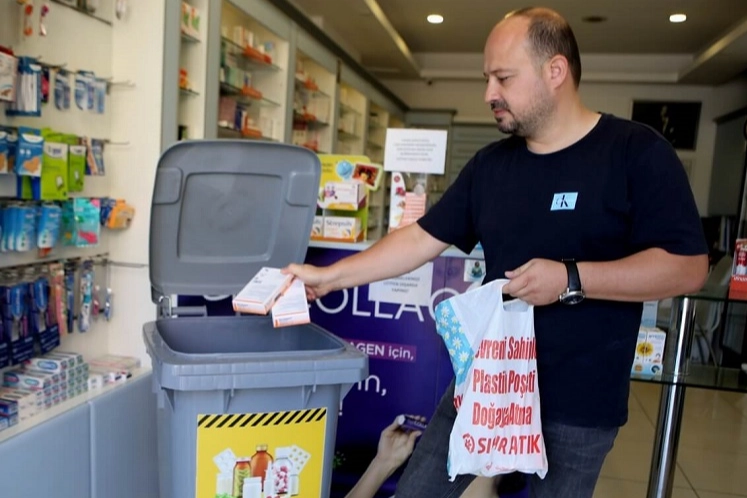 1995 yılından bu yana ilçede atık yönetimi ve geri kazanım