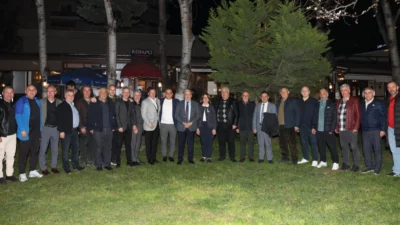 Bursa'nın Nilüfer ilçesindeki amatör spor kulüp temsilcileriyle bir araya gelen