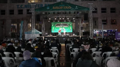 Bursa Nilüfer Ramazan Sokağı’nda düzenlenen “Karslılar Gecesi”, Kars yöresine ait