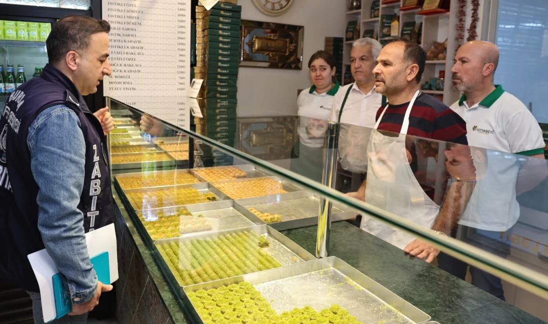 Bursa'da Nilüfer Belediyesi, Ramazan Bayramı öncesinde artan tatlı imalatına yönelik