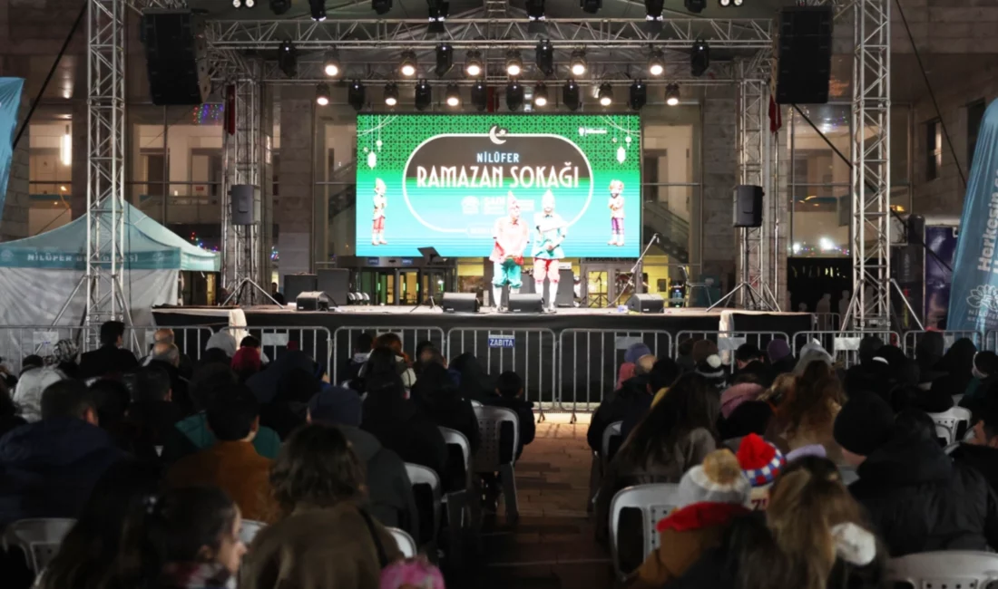 Bursa Nilüfer Belediyesi’nin Ramazan ayı boyunca dayanışma ve paylaşma ruhunu