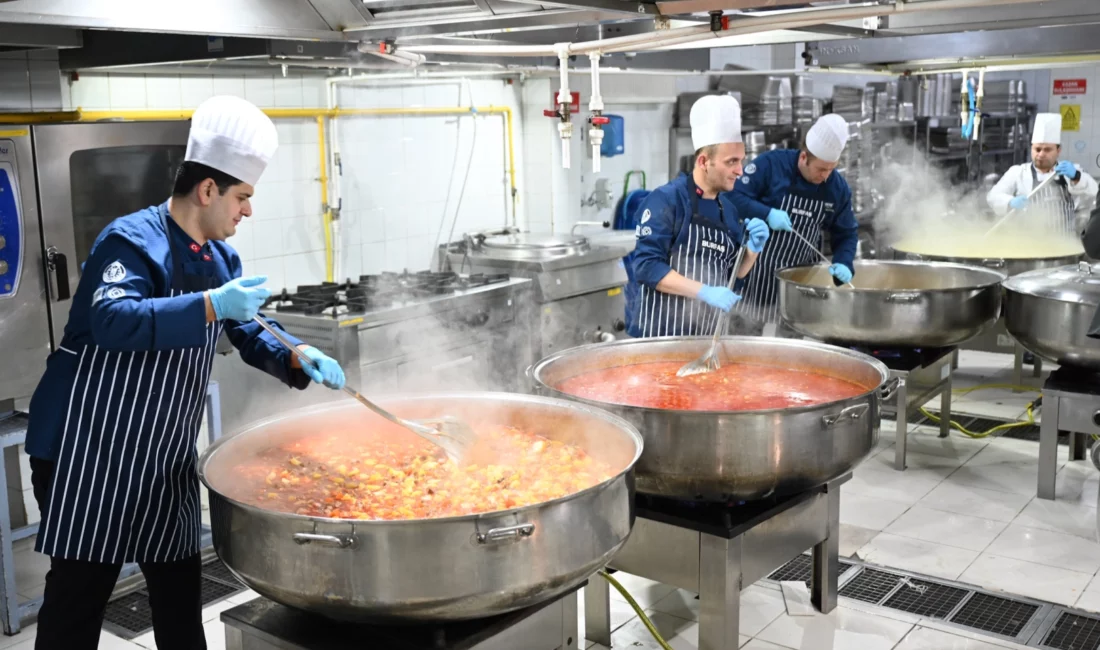 Bursa Büyükşehir Belediyesi’nin BURFAŞ üretim tesislerinde, Ramazan ayı dolayısıyla her