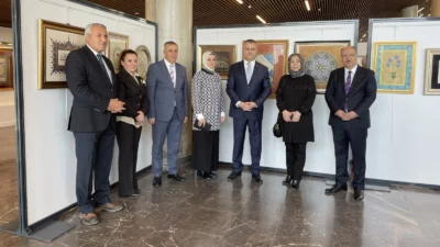 Bursa’da, Hz. Muhammed’in doğumunun bin 500’üncü yılı dolayısıyla hazırlanan “Sanatın