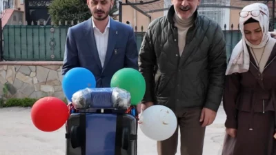 Bursa'da AK Parti Osmangazi İlçe Başkanlığı tarafından yürütülen çalışmalar kapsamında