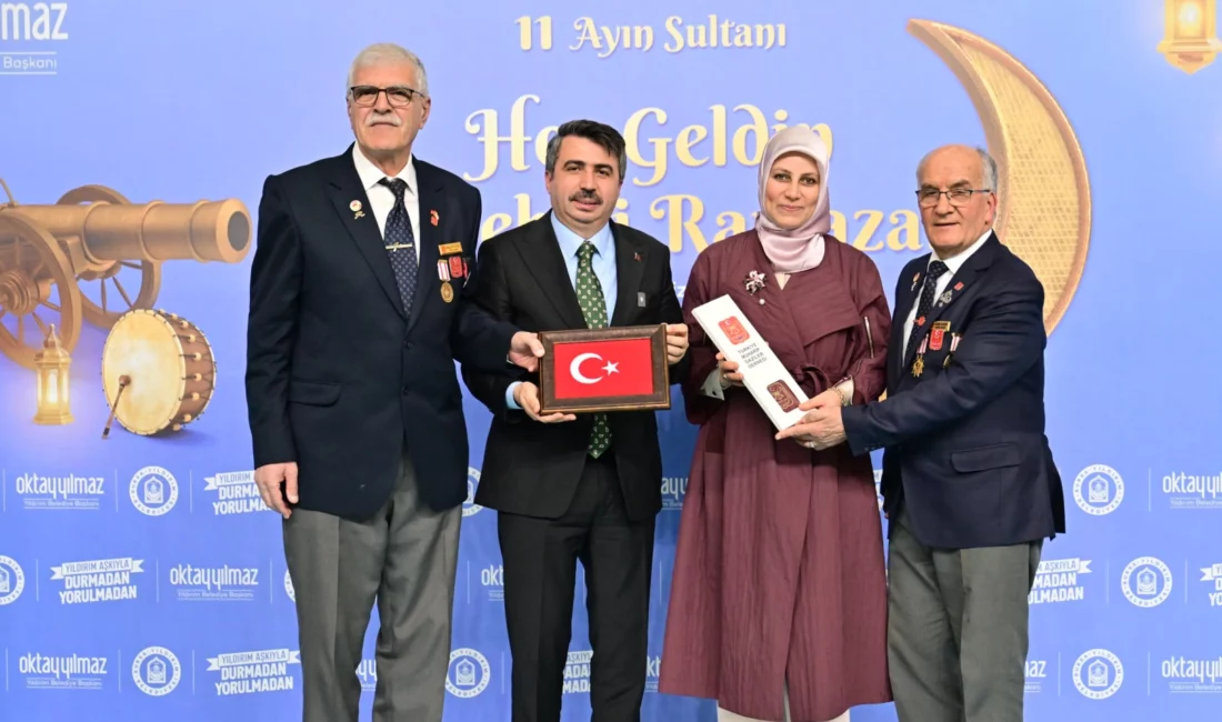 Bursa'da Yıldırım Belediyesi, Ramazan kapsamında şehit yakınları ve gazilerle iftar