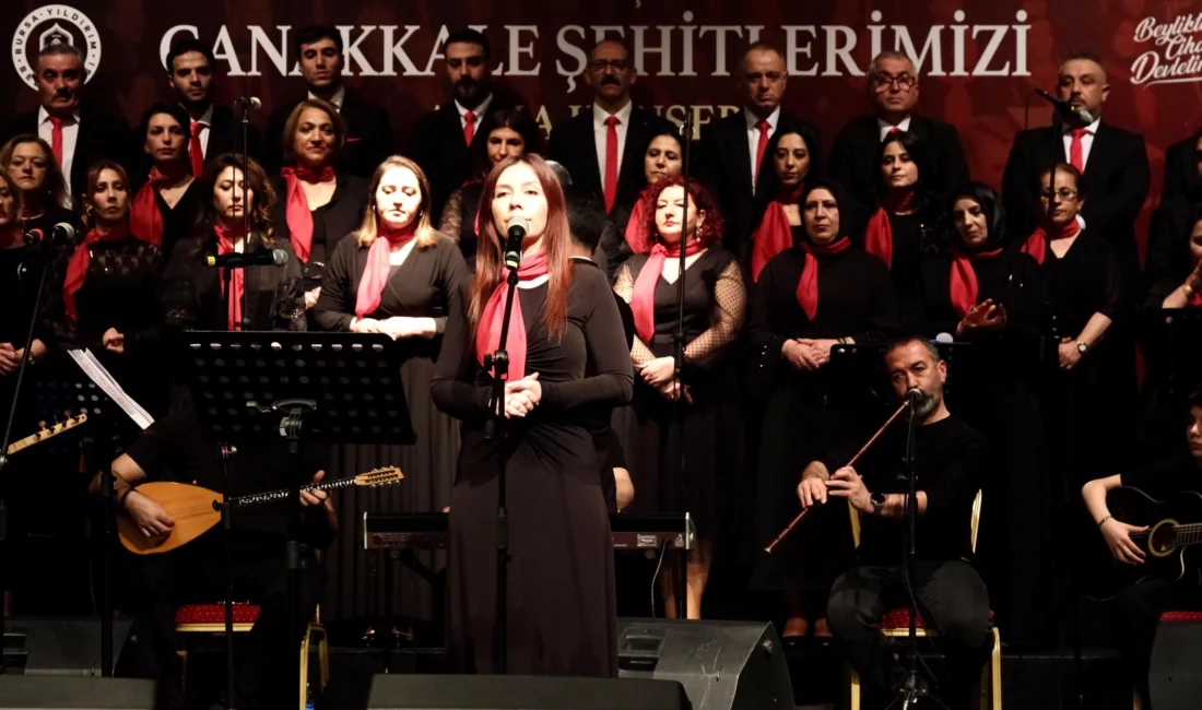 Bursa'da Yıldırım Belediyesi, 18 Mart Çanakkale Zaferi anısına Barış Manço