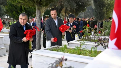 18 Mart Çanakkale Zaferi ve Şehitleri Anma Günü kapsamında Bornova’da