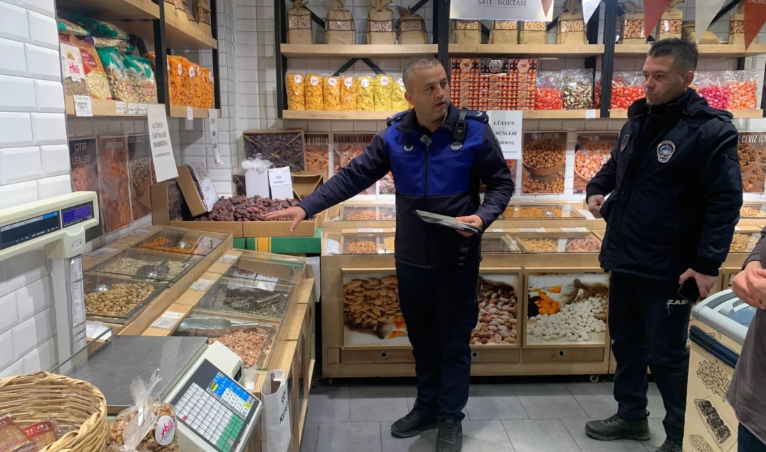 Çayırova Belediyesi Zabıta Müdürlüğü ekipleri, yaklaşan Ramazan Bayramı öncesinde ilçe