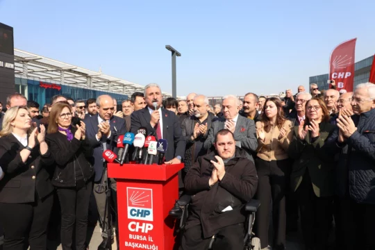 CHP Bursa İl Başkanı Nihat Yeşiltaş, 19 Mart süreciyle ilgili