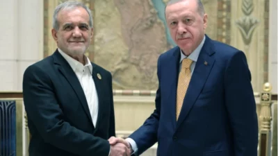 İletişim Başkanlığı’ndan yapılan açıklamaya göre,  Cumhurbaşkanı Erdoğan, İran Cumhurbaşkanı