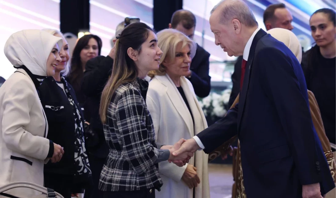 Cumhurbaşkanı Recep Tayyip Erdoğan, 8 Mart Dünya Kadınlar Günü kapsamında