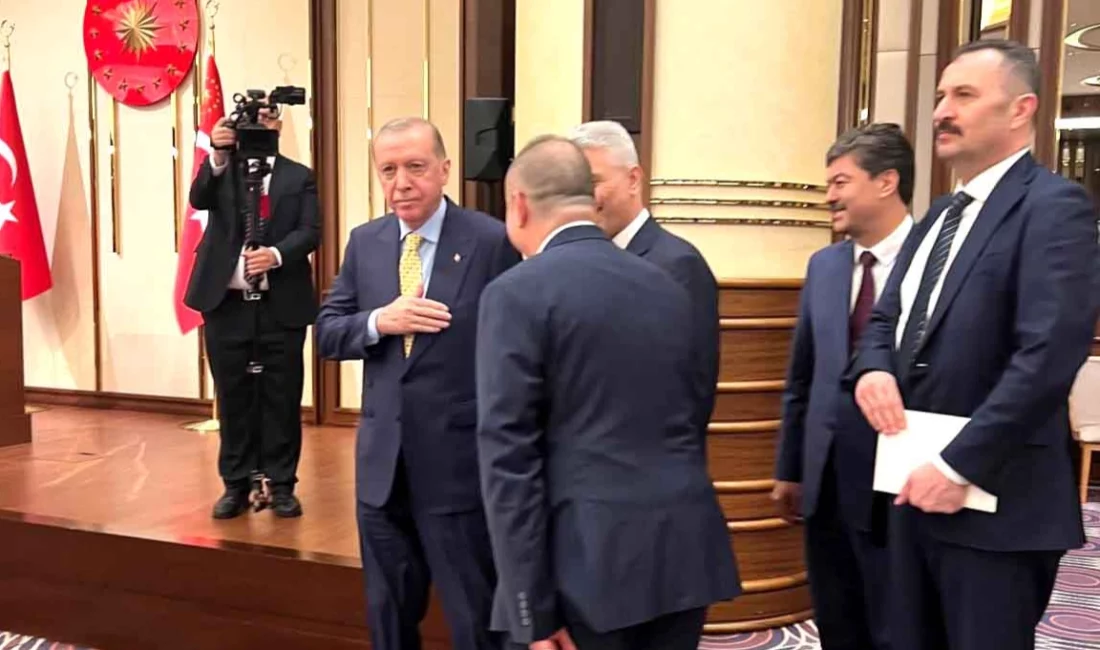 Uluslararası Esnaf Birliği (UEB) Kurucu Genel Başkanı Mehmet Özdil, Cumhurbaşkanlığı