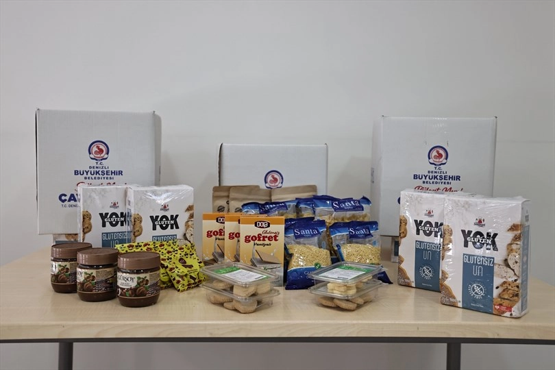Denizli Büyükşehir Belediyesinin ihtiyaç sahibi çölyak hastaları için başlattığı glütensiz