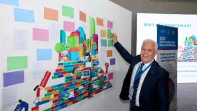 Dünya Sağlık Örgütü (DSÖ) Avrupa Sağlıklı Şehirler Ağı’nda belediye başkanları