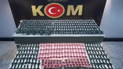 Edirne İl Emniyet Müdürlüğü’nün düzenlediği iki ayrı operasyonda piyasa değeri