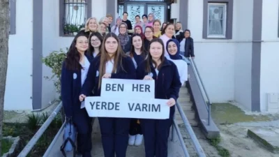 Edirne Keşan’da meslek lisesi öğrencilerinin sosyal sorumluluk bilincini artıran “Ben Her