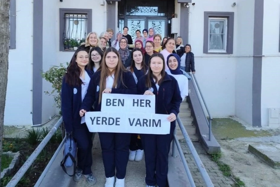 Edirne Keşan’da meslek lisesi öğrencilerinin sosyal sorumluluk bilincini artıran “Ben Her