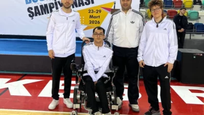 Balıkesir’de düzenlenen Türkiye Boccia Şampiyonası’nda Edirne’yi temsil eden Kadir Berke