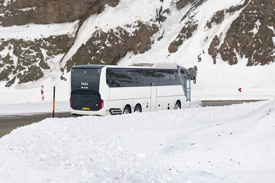 MAN’ın tamamen elektrikli yeni seyahat otobüsü Lion’s Coach E, Erzurum