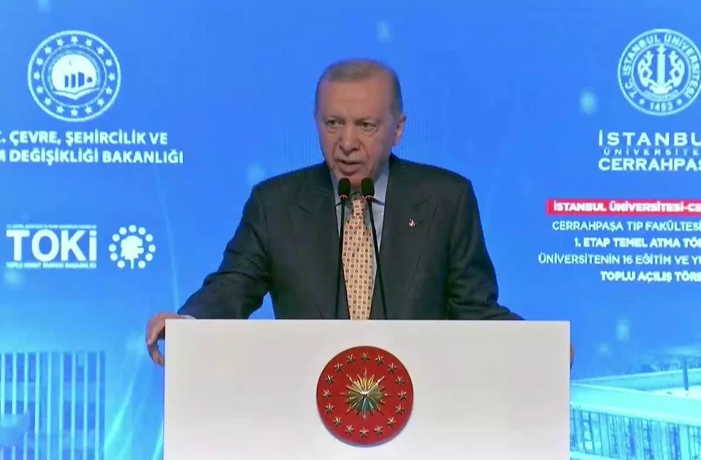 Cumhurbaşkanı Recep Tayyip Erdoğan, Cerrahpaşa Tıp Fakültesi Hastanesi 1. Etap