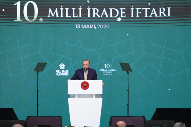 Cumhurbaşkanı Erdoğan, 10. Millî İrade İftarı programında yaptığı konuşmada, “Türkiye’nin
