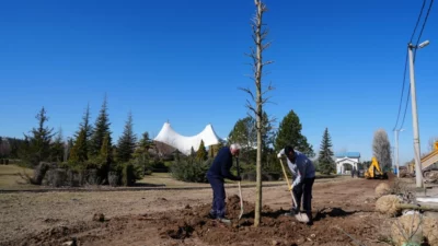 Eskişehir Büyükşehir Belediyesi, Sazova Bilim Kültür ve Sanat Parkı’nda doğayla