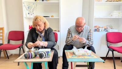 Gaziantep’teki Aktif Yaşam Merkezi’nde sınıf arkadaşı olarak tanışan çift, burada