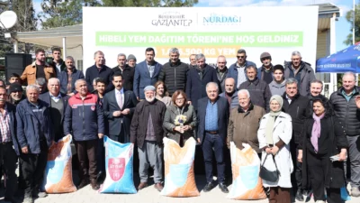 Gaziantep Büyükşehir Belediyesi, Nurdağı ve İslahiye’deki üreticilere toplam 1 milyon