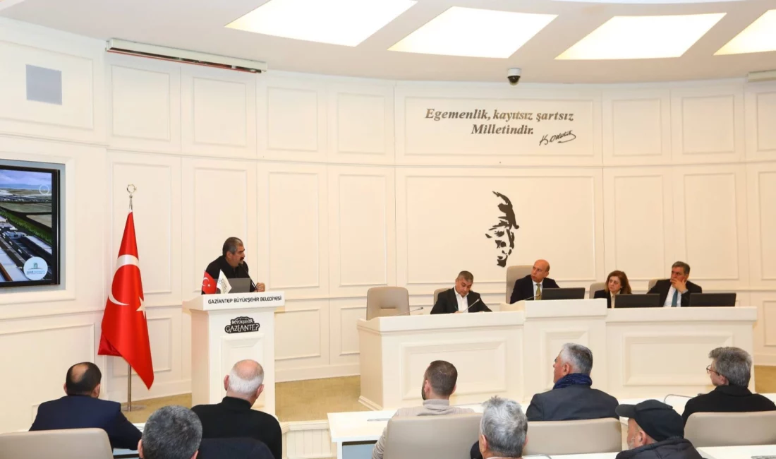 Gaziantep Büyükşehir Belediyesi tarafından yapılması planlanan yeni sebze hali için