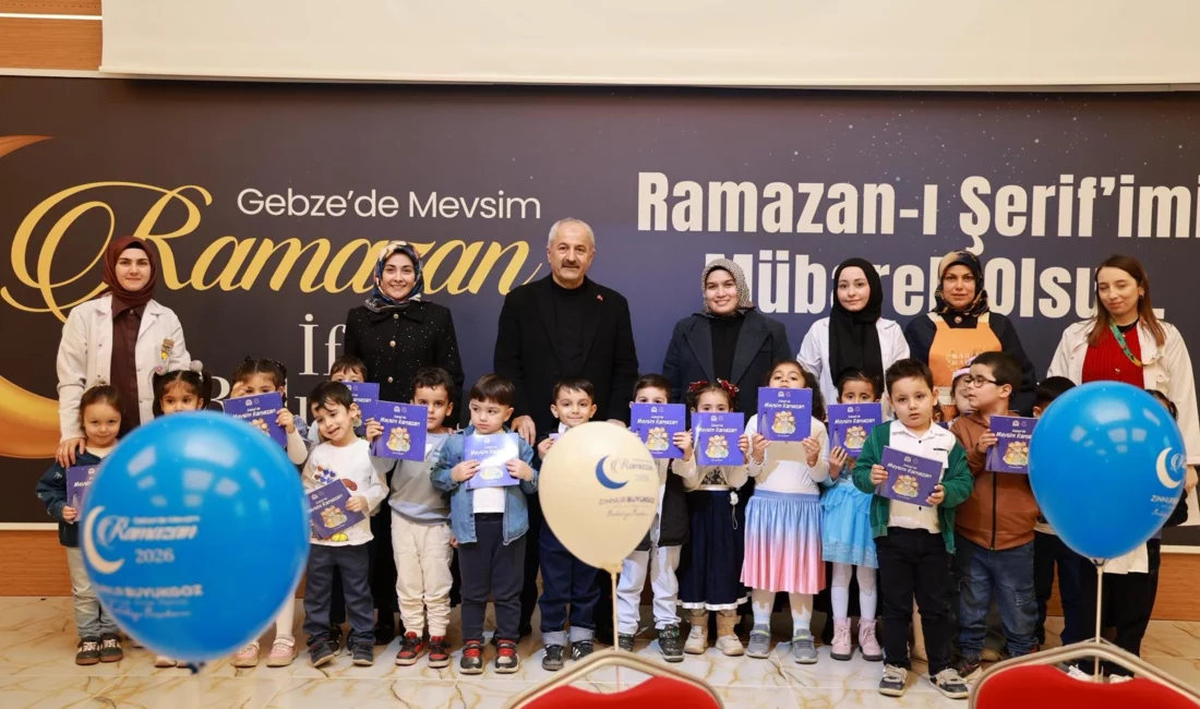 Kocaeli'de Gebze Belediyesi’nin Gebze’de Mevsim Ramazan etkinlikleri kapsamında düzenlenen programda,