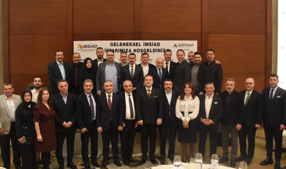 İMSİAD’ın iftar organizasyonu, Bursa’nın yerel yöneticileri ve sektör temsilcilerini bir