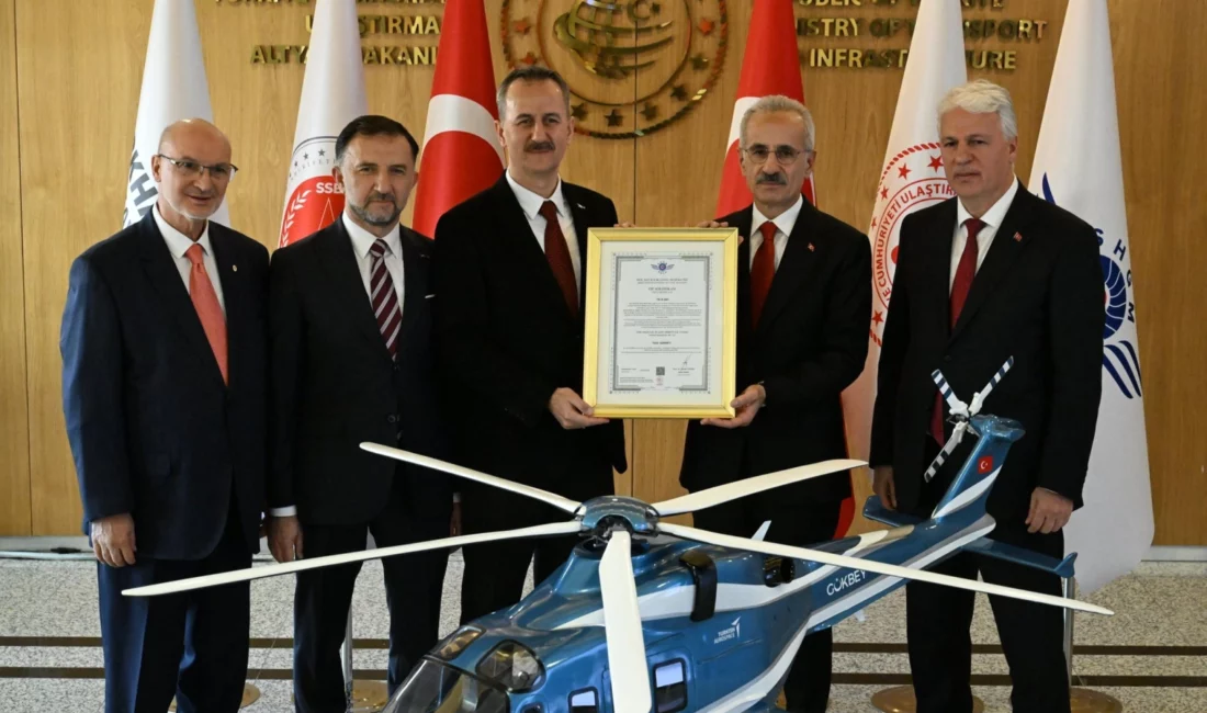 Yerli helikopter T625 Gökbey için önemli bir aşama tamamlandı. Yerli
