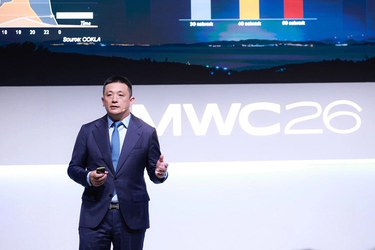 Huawei Digital Power Başkan Yardımcısı Bob He, MWC Barcelona 2026