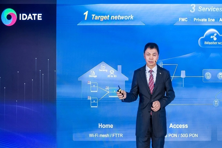 MWC Barcelona 2026 sırasında Huawei, IDATE tarafından düzenlenen Yeşil Tamamen