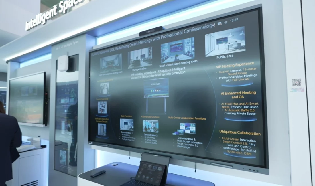 Huawei, MWC 2026'da ofis, sağlık ve eğitim için senaryoya özel