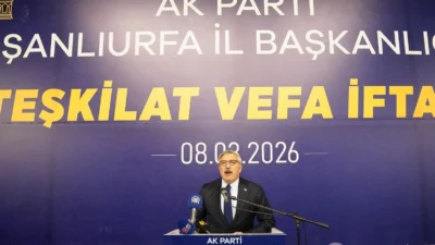 AK Parti Genel Başkan Yardımcısı Hüseyin Yayman, Şanlıurfa'da konuştu. Yayman,