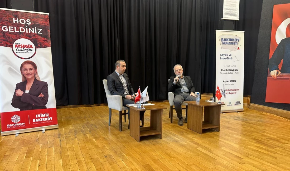 İstanbul Bakırköy Belediyesi tarafından düzenlenen “Bakırköy Muhabbeti” etkinlikleri kapsamında, etnomüzikolog