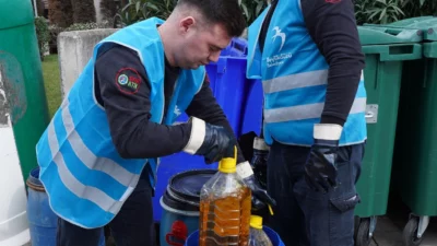 Beylikdüzü Belediyesi, bitkisel atık yağların çevreye zarar vermesini önlemek ve