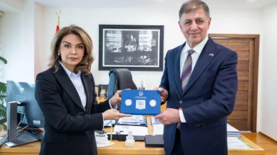İzmir Büyükşehir Belediye Başkanı Dr. Cemil Tugay, Azerbaycan’ın İstanbul Başkonsolosu