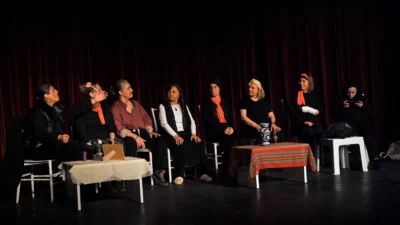 İzmir'in Bornova ilçesinde 8 Mart Dünya Emekçi Kadınlar Günü ile