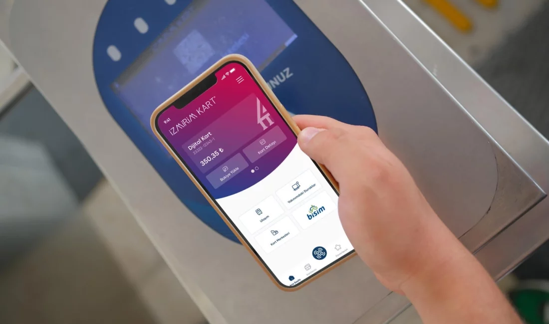 İzmir Büyükşehir Belediyesi’nin dijital ulaşım çözümlerinden biri olan Dijital İzmirim