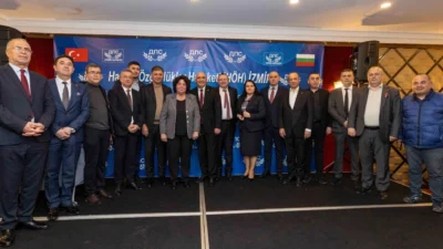 İzmir Büyükşehir Belediye Başkanı Dr. Cemil Tugay, Bulgaristan'ın Kırcaali kentinden