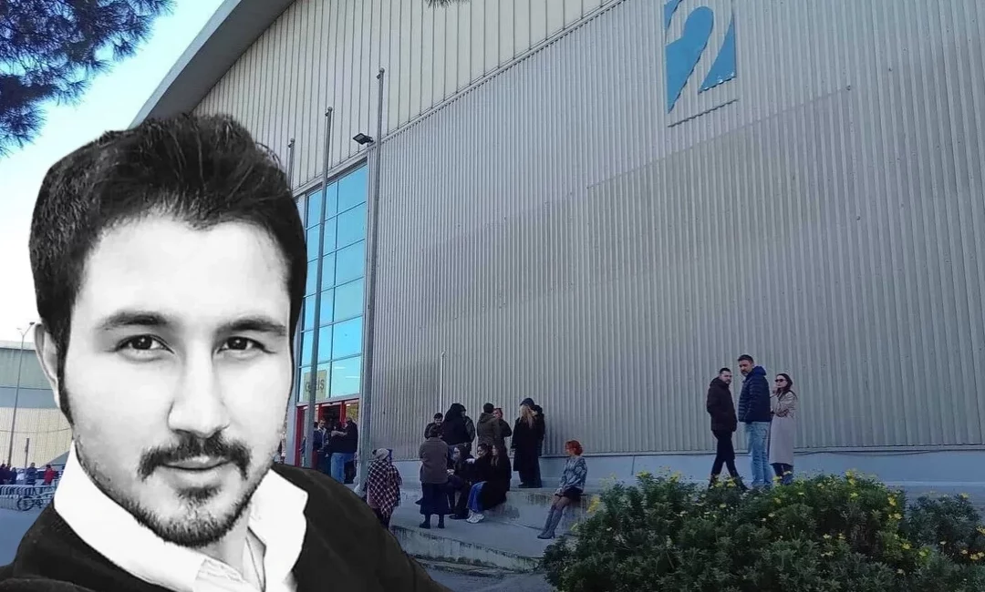 Kültürpark’taki 2 No’lu Hol’ün çatısında yürütülen onarım çalışması sırasında düşerek